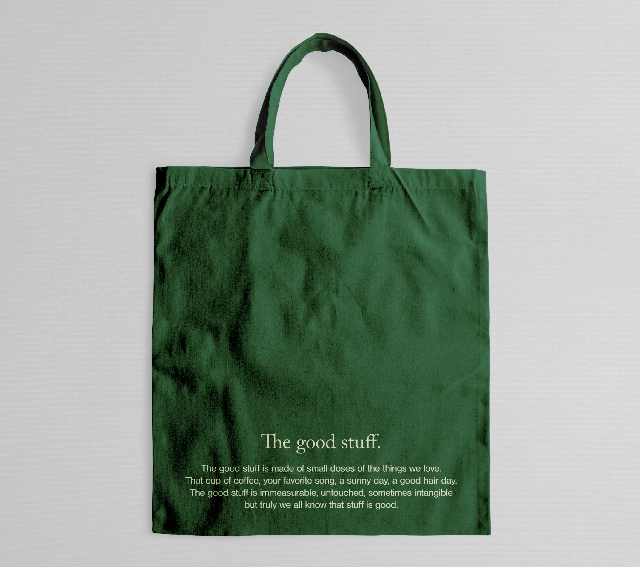 The Good Stuff Tote Bag